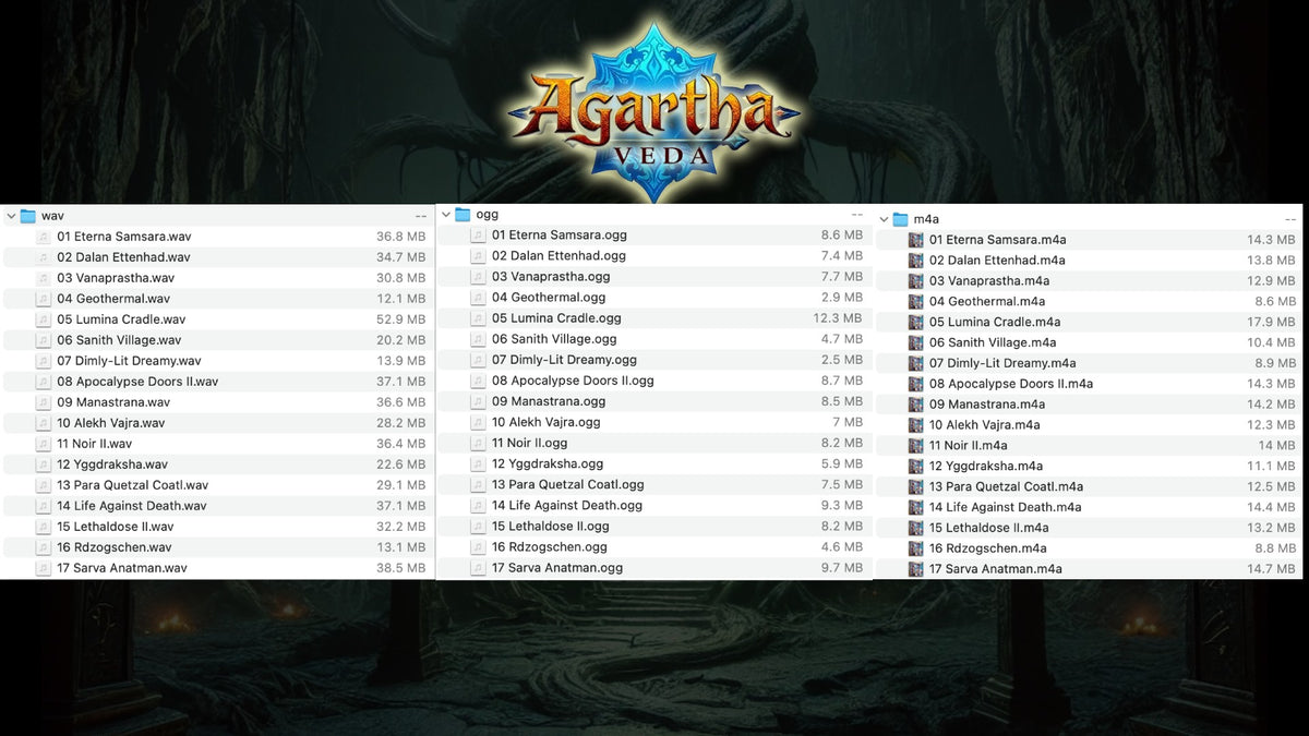 Agartha Veda Game Music