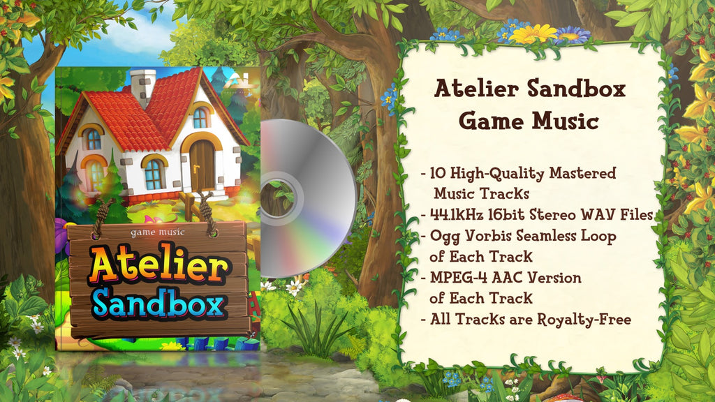 Atelier sandbox game music features