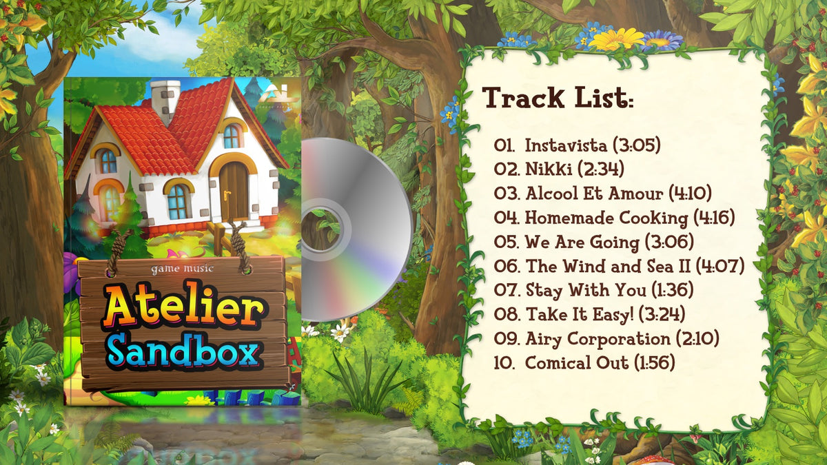Atelier sandbox game music tracklist