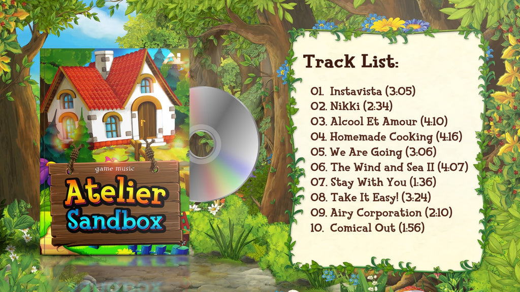 Atelier sandbox game music tracklist